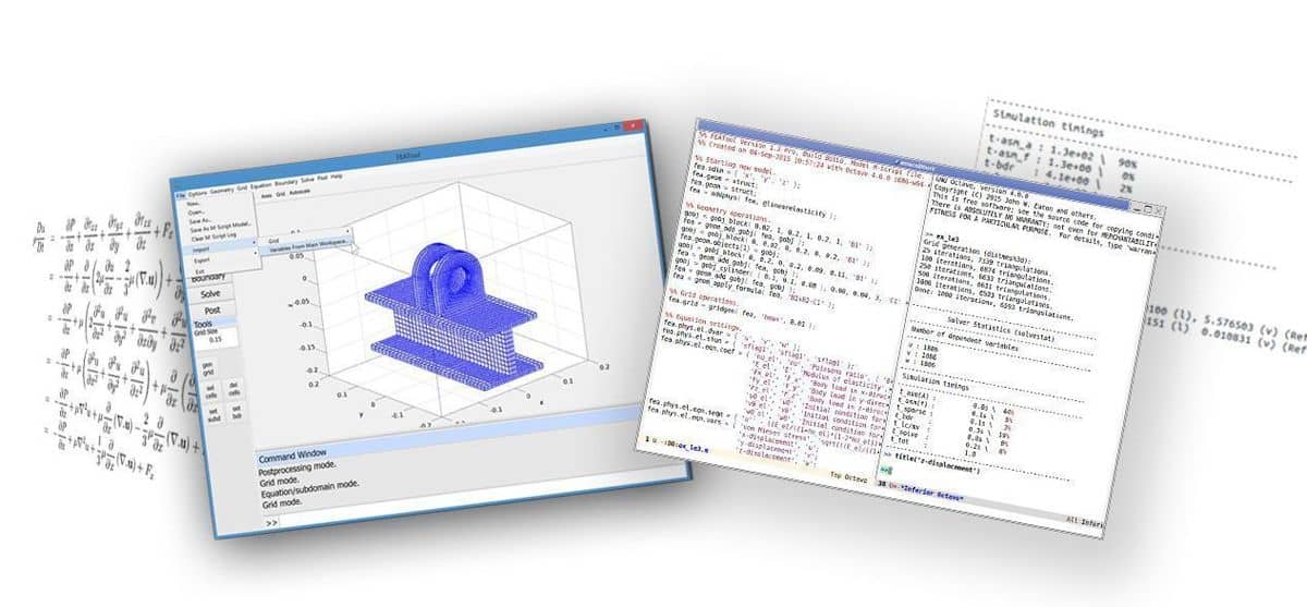 Working with the MATLAB FEM Finite Element Simulation Toolbox FEATool