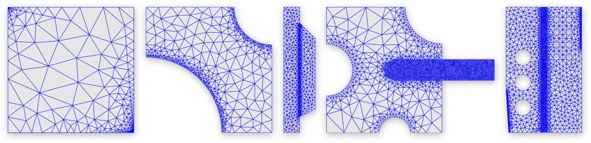 Using the External Mesh Generator Triangle from MATLAB and FEATool Multiphysics