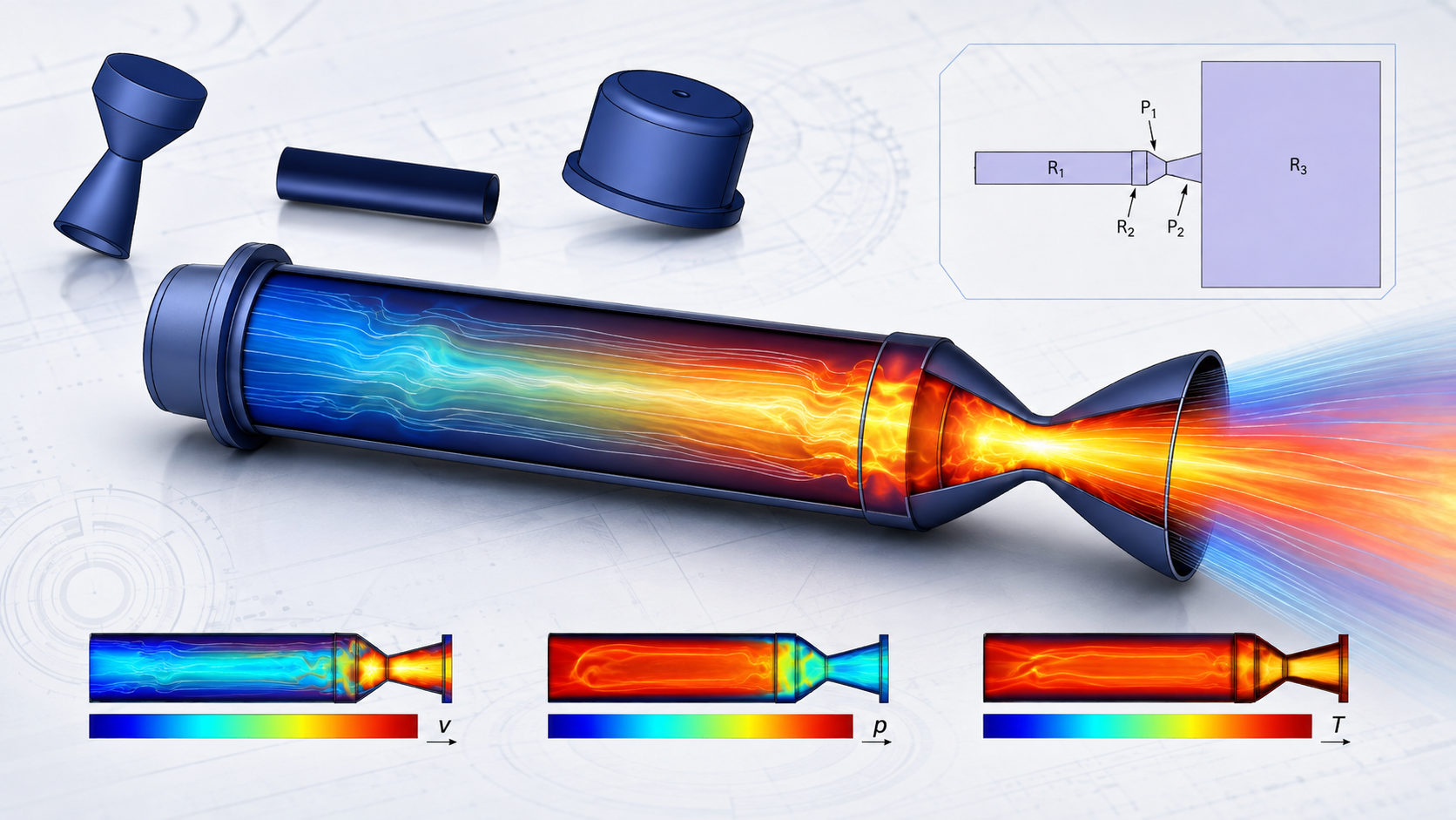 Performance Optimization of a Rocket Nozzle using CFD Simulation
