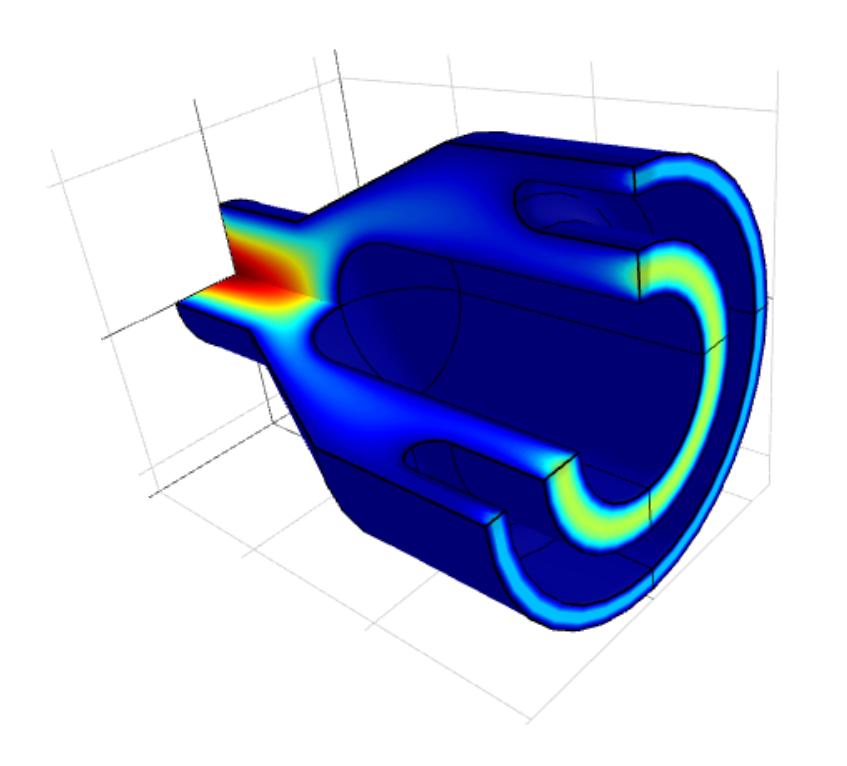 Non-Newtonian Flow in an Extrusion Die